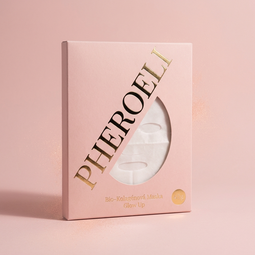 Pheroeli Bio-Kolagénová Maska Glow Up - balenie